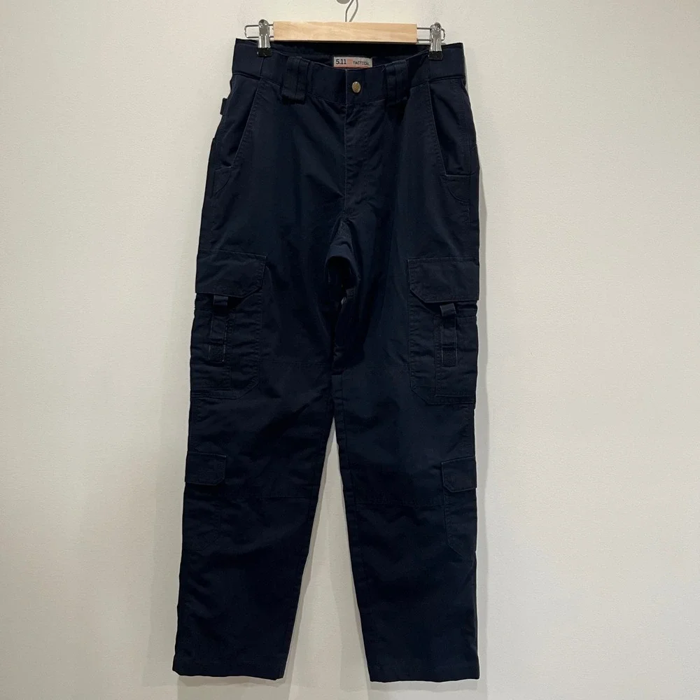5.11 Tactical‎ Mens Pants 30x34 Blue Cargo Utility Work Hiking Outdoor Gorpcore